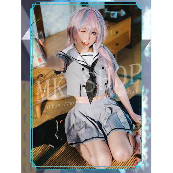 ブルーアーカイブ Blue Archive 風 宇沢レイサ コスプレ 衣装